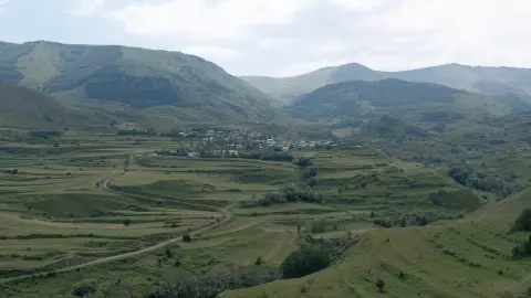 Aşıkzülali Köyü, Posof, Ardahan Havadan Kamera Görüntüleri İzle