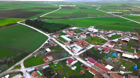 Balıkesir Manyas Kocagöl Köyü Havadan Kamera Görüntüleri İzle