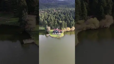 Bolu Gölcük Tabiat Parkı Havadan Kamera Görüntüleri İzle