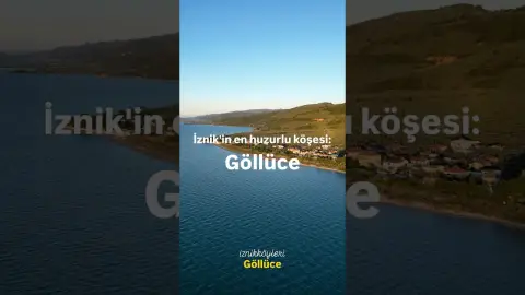 Bursa İznik Göllüce Köyü Havadan Kamera Görüntüleri İzle