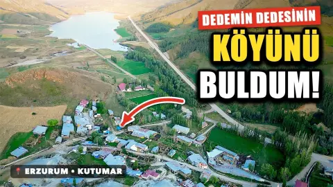 Erzurum Kutumar Köyü Havadan Kamera Görüntüleri İzle