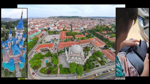 Eskişehir Odunpazarı ve Sazova Havadan Kamera Görüntüleri İzle