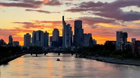 Frankfurt Am Main Şehir Manzarası Canlı Mobese İzle