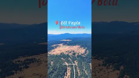 Göl Yayla Dörtdivan Bolu Havadan Kamera Görüntüleri İzle