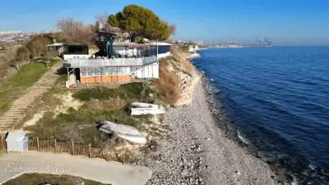 Gürpınar Sahil Havadan Kamera Görüntüleri İzle