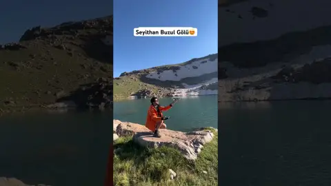 Hakkari Seyithan Buzul Gölü Havadan Kamera Görüntüleri İzle
