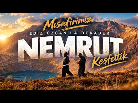 Bitlis Nemrut Krater Gölü Havadan Kamera Görüntüleri İzle