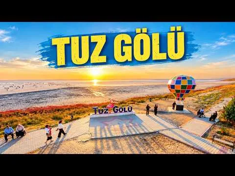 Tuz Gölü Havadan Kamera Görüntüleri İzle