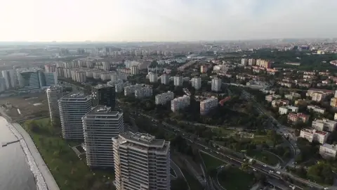 İstanbul Bakırköy Ataköy Sahil Havadan Kamera Görüntüleri İzle