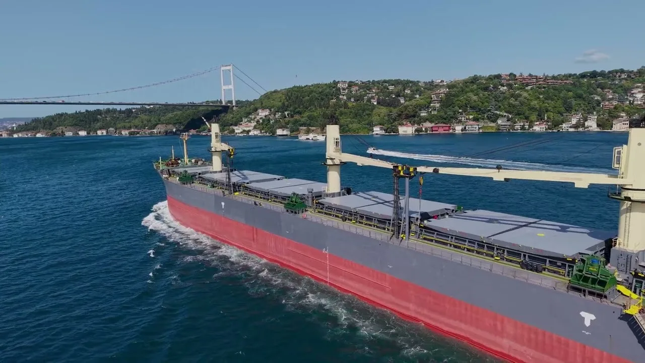 İstanbul Boğazı Havadan Kamera Görüntüleri İzle