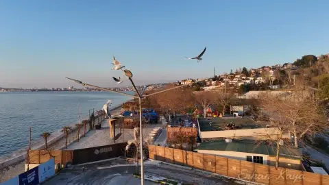 İstanbul Büyükçekmece Havadan Kamera Görüntüleri İzle