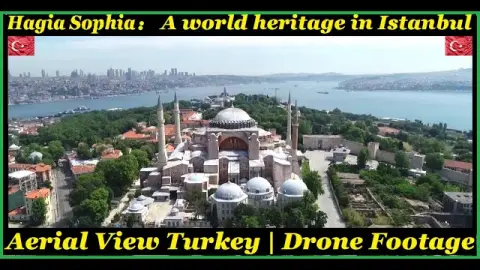 İstanbul Fatih Ayasofya Havadan Kamera Görüntüleri İzle