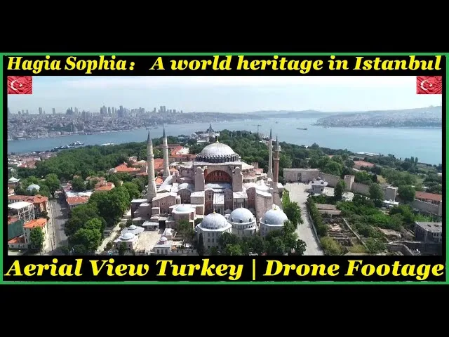 İstanbul Fatih Ayasofya Havadan Kamera Görüntüleri İzle