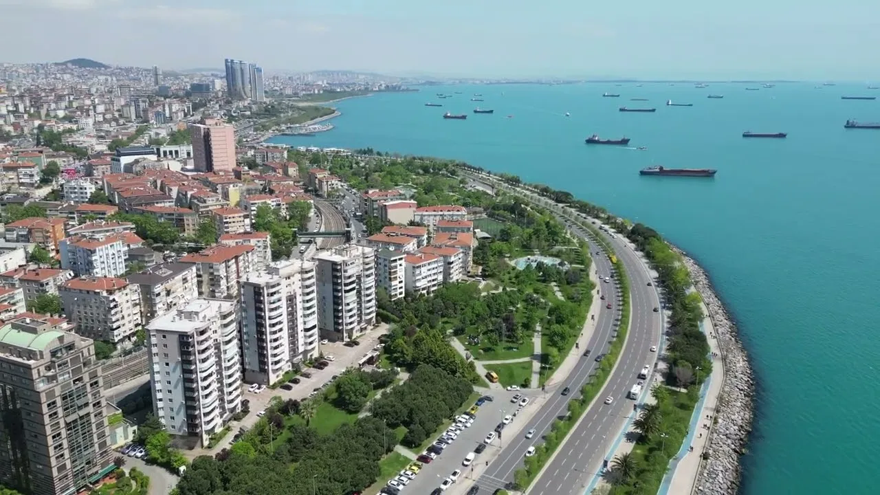 İstanbul Kartal Havadan Kamera Görüntüleri İzle