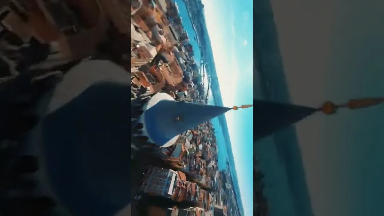 İstanbul Maltepe ve Galata Kulesi Havadan Kamera Görüntüleri İzle