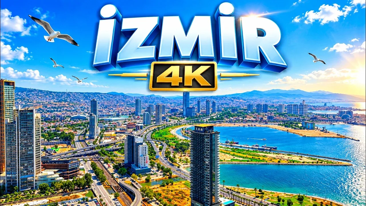İzmir Merkez Havadan Kamera Görüntüleri İzle