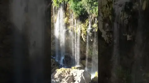 Konya Göksu Şelalesi Havadan Kamera Görüntüleri İzle