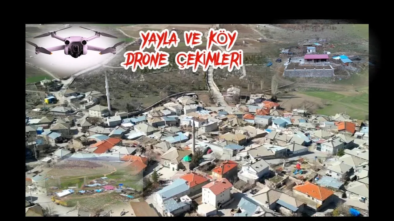 Konya Seydişehir Çavuş Köyü Havadan Kamera Görüntüleri İzle