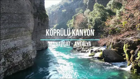 Köprülü Kanyon Havadan Kamera Görüntüleri İzle