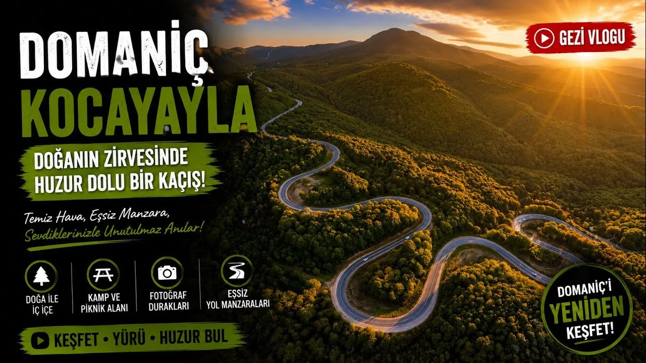 Kütahya Domaniç Kocayayla Havadan Kamera Görüntüleri İzle