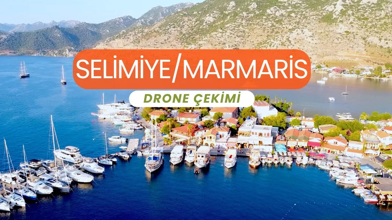 Marmaris Selimiye Havadan Kamera Görüntüleri İzle