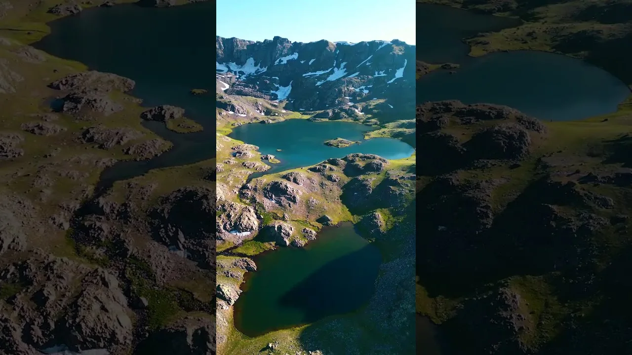 Rize İkizdere Mor Yayla Yedi Göller Havadan Kamera Görüntüleri İzle